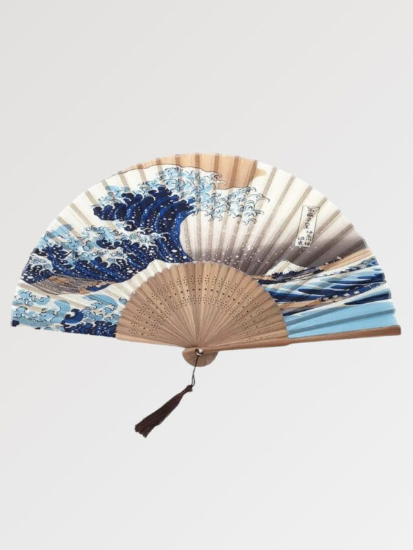 abanico japones wave of kanagawa