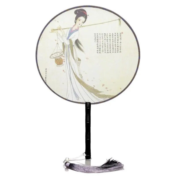 abanico redondo japones uchiwa kanji 2