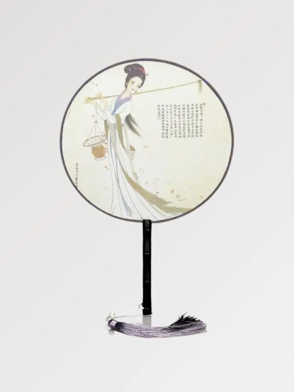 abanico redondo japones uchiwa kanji 3