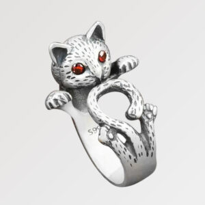 anillo maneki neko shotika