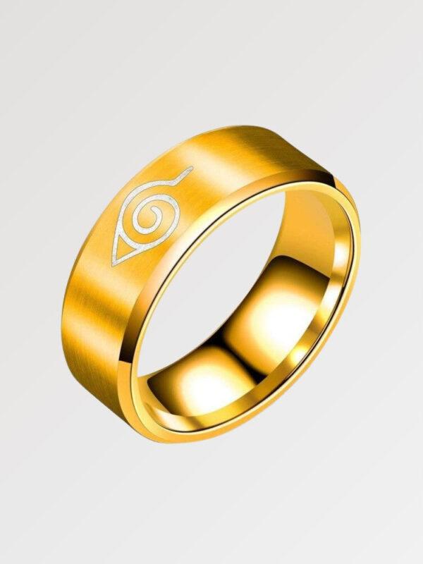 anillo manga konoha symbol 3