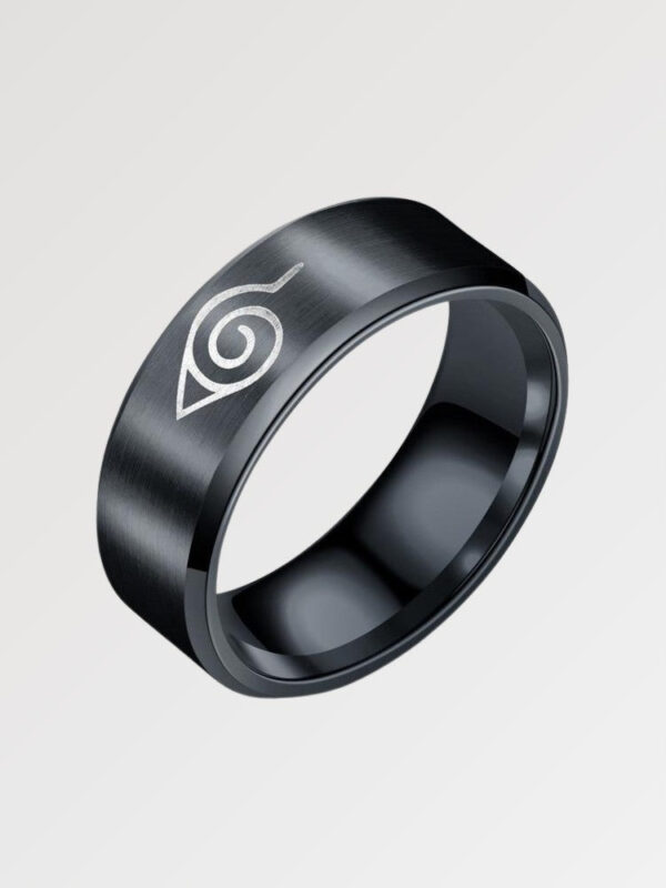 anillo manga konoha symbol