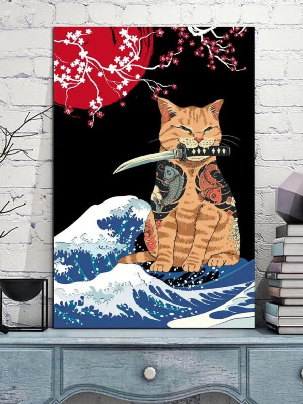 arte japones amaneki neko 2