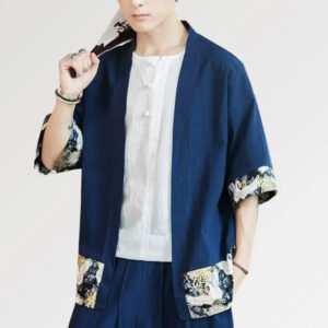camisa estilo kimono arata x watanabe