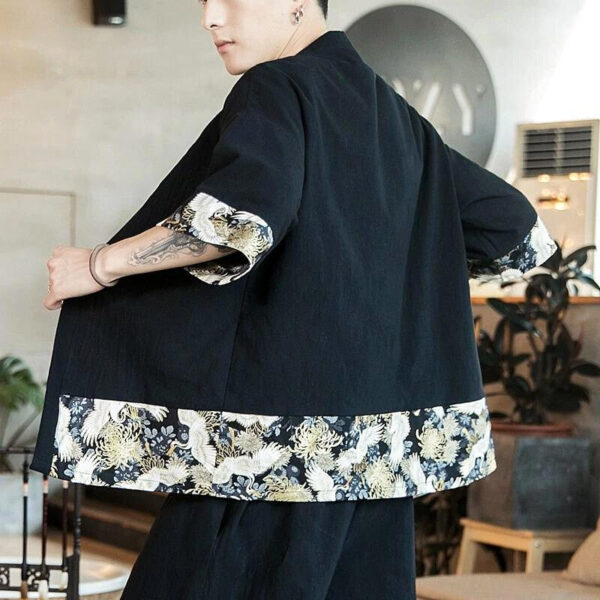 camisa tipo kimono para hombre arata x watanabe 3