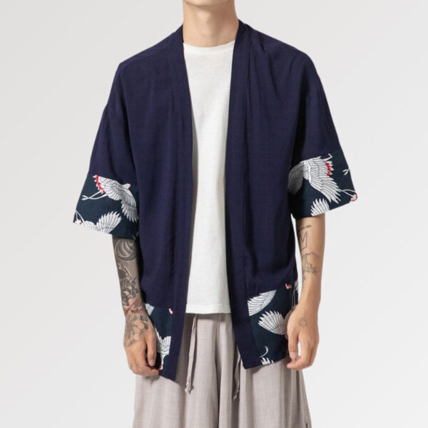 cardigan kimono de hombre hisashi 3