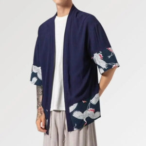 cardigan kimono de hombre hisashi