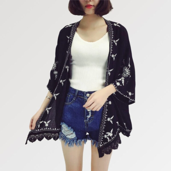 cardigan mujer kimono flkd 2