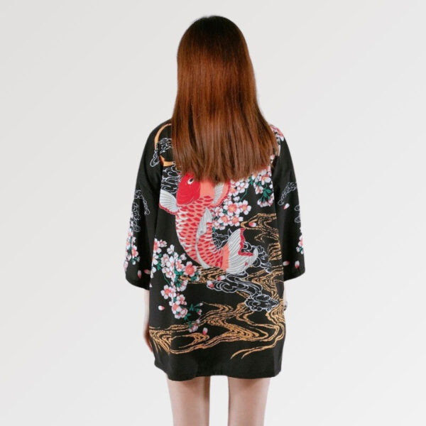 cardigan mujer kimono sakura x koi