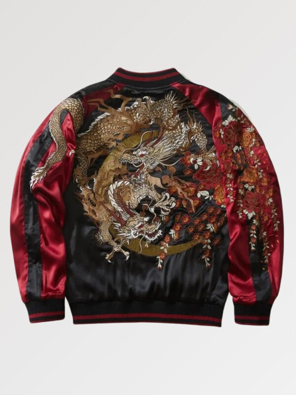 chamarra bomber roja sue ryu