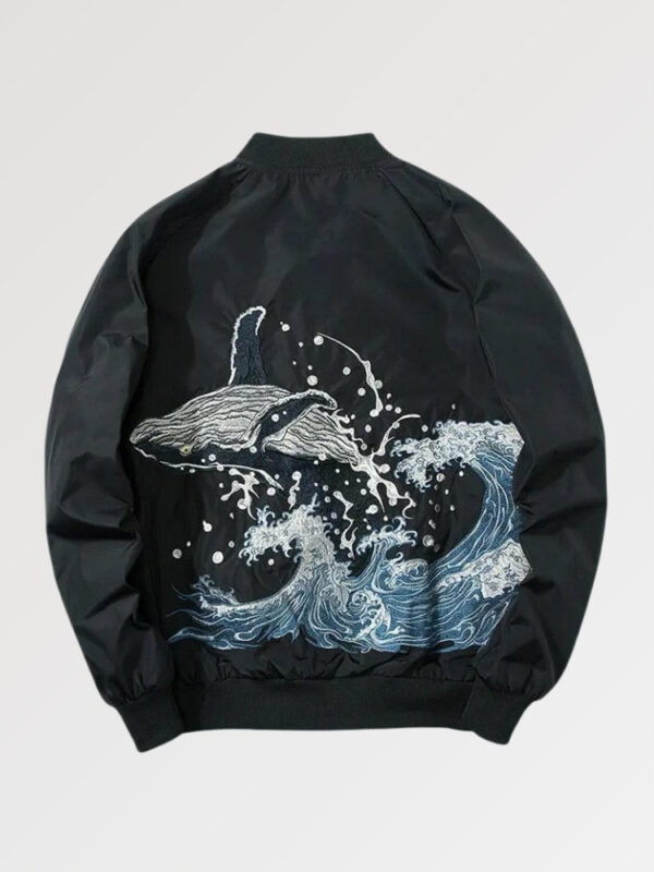 chamarra bomber roja the whale 3