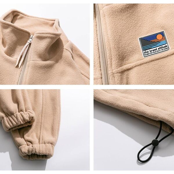 chamarra polar beige patagonia 4