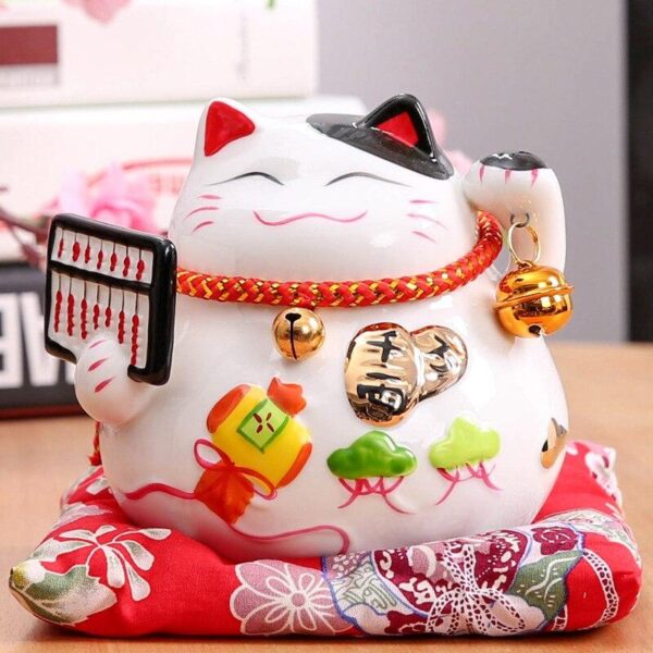 gato asiatico maneki neko lucky boulier 2