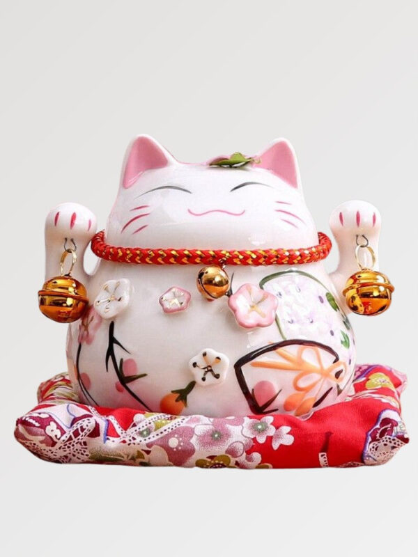 gato de la suerte maneki neko tinkerbells