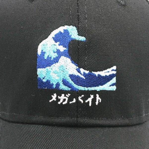 gorra blanca kanagawa wave 3