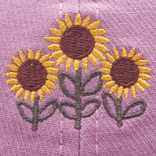 gorra blanca sunflower embroidered cap 6