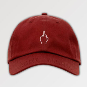 gorra minimalista fuck this