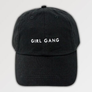 gorra negra girl gang
