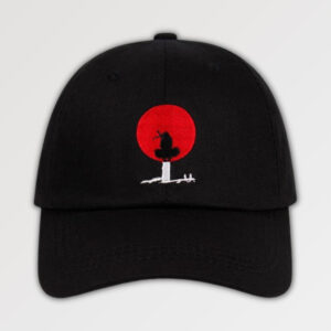 gorra negra itachi uchiwa item