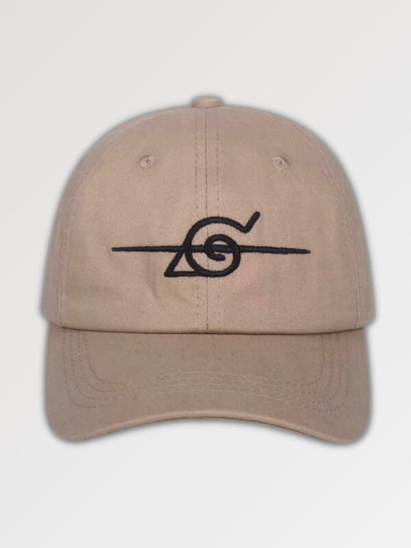 gorra negra konoha cap barred logo 3