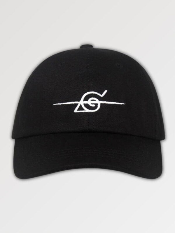 gorra negra konoha cap barred logo