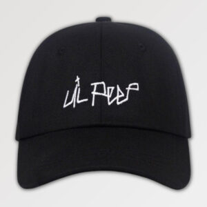 gorra negra lil peep panel model