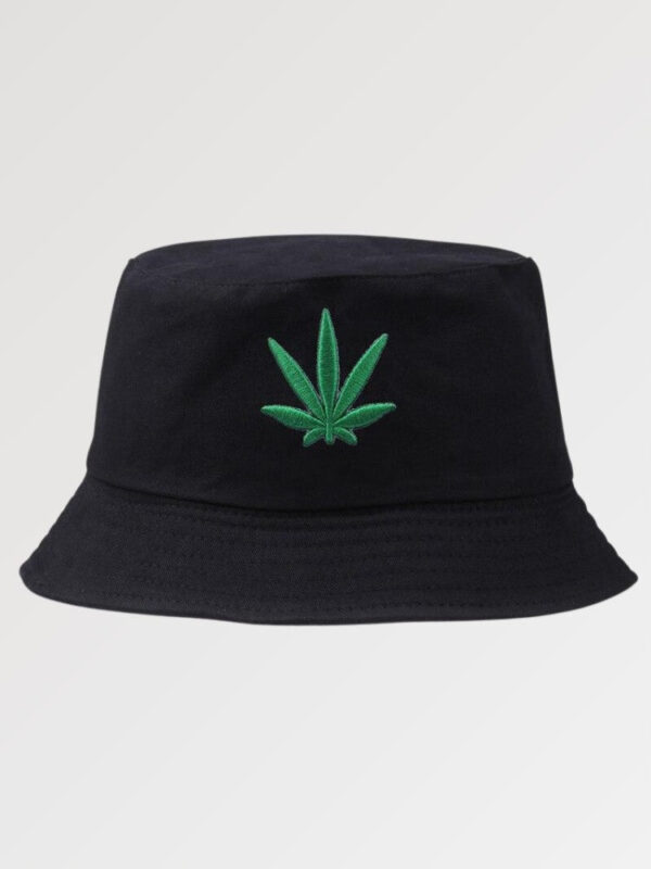 gorro de pescador bucket hat cannabis