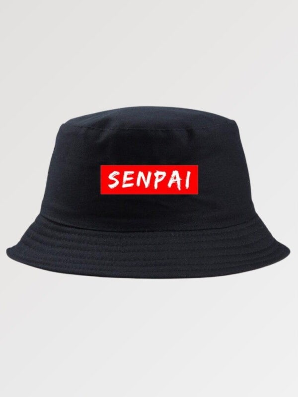 gorro de pescador negro senpai 2