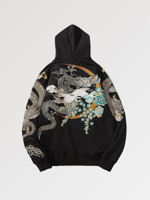 hoodie negra dragon tatsu ryga
