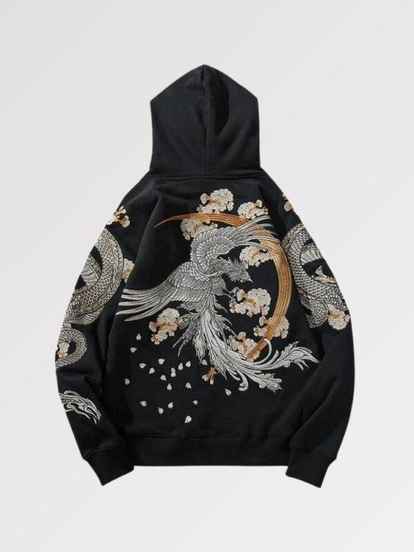 hoodie negra seto