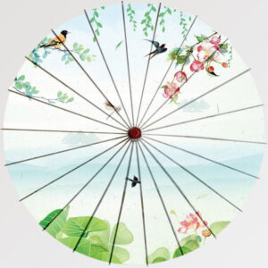 japanese umbrella sakura x lotus