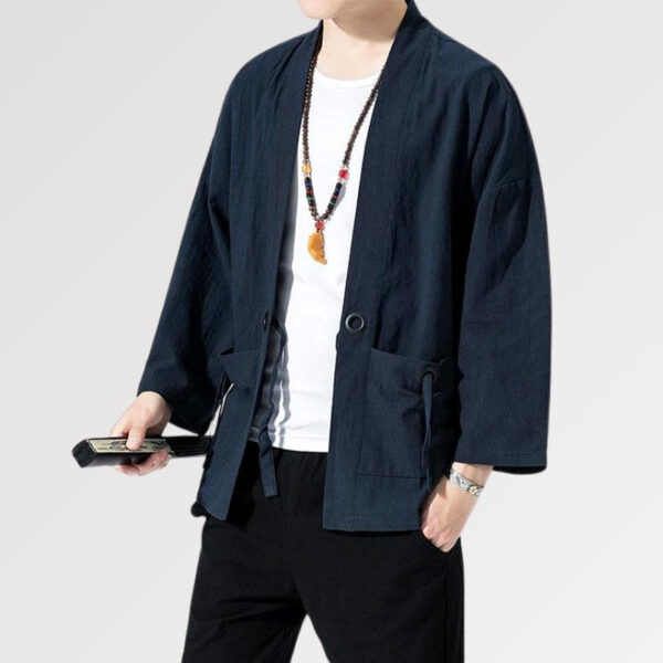 kimono azul hombre yuudai 4