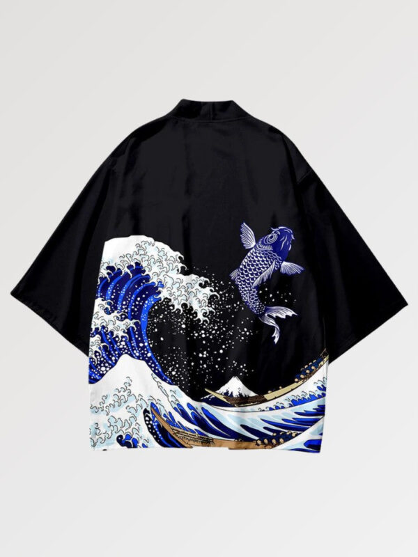 kimono de la gran ola de kanagawa 3