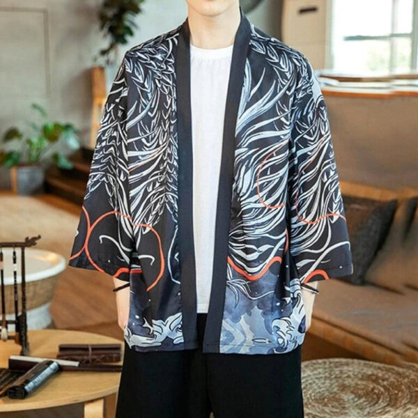 kimono de verano para hombre edicion kaito 4