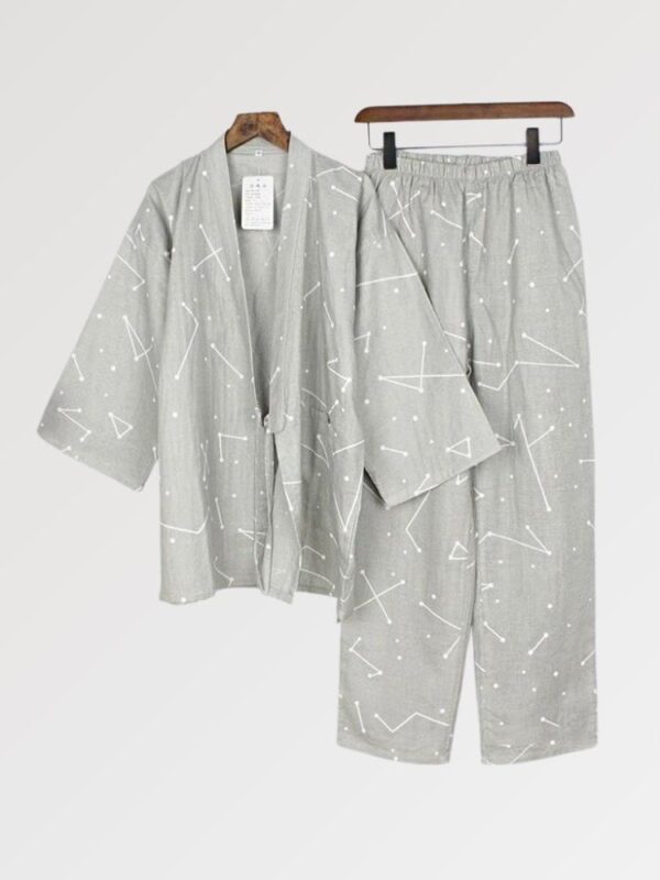 kimono hombre pijama jinbei akosando