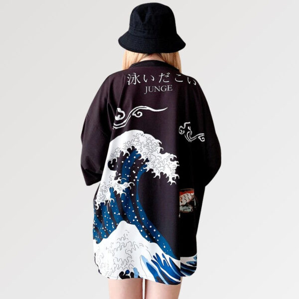 kimono mujer great wave off kanagawa 5