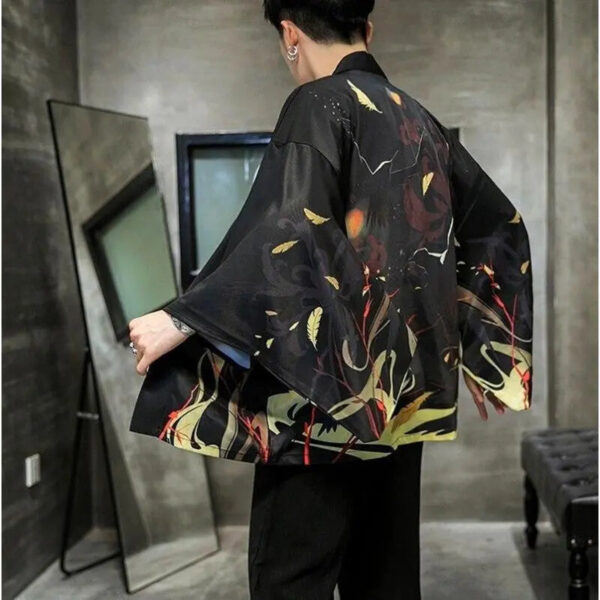 kimono negro hombre artefact 3