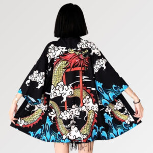 kimono para mujer corto saori