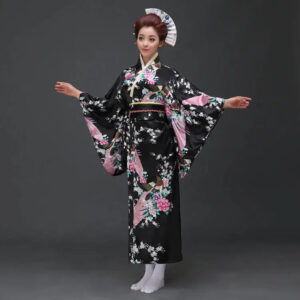 kimono para mujer nori