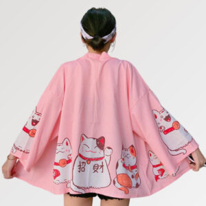 kimono para playa amaneki neko