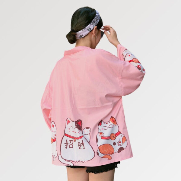 kimono para playa amaneki neko 7