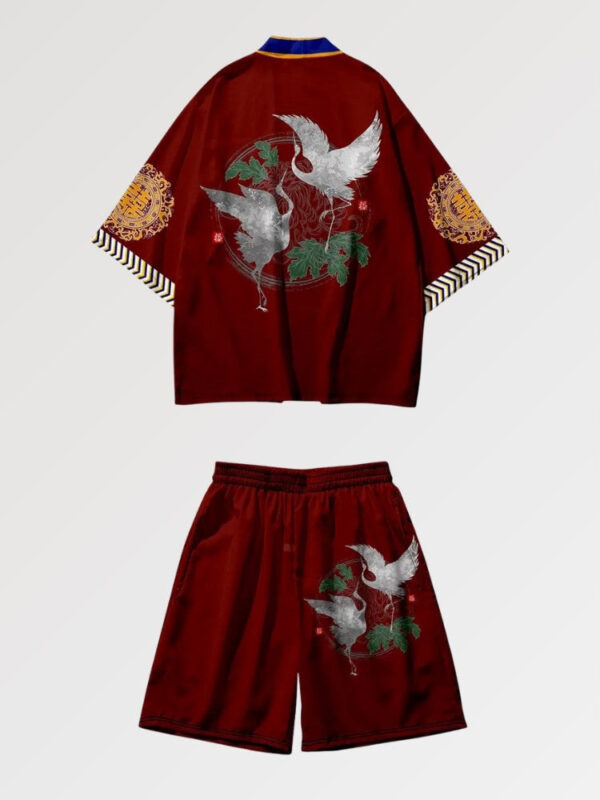 kimono set tsuru crown