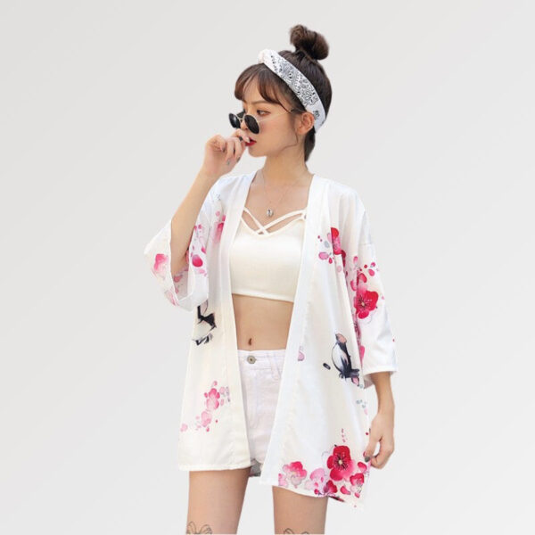 kimonos cortos para playa sakura x geiko 3