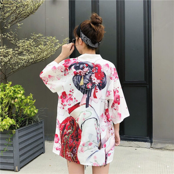 kimonos cortos para playa sakura x geiko 8