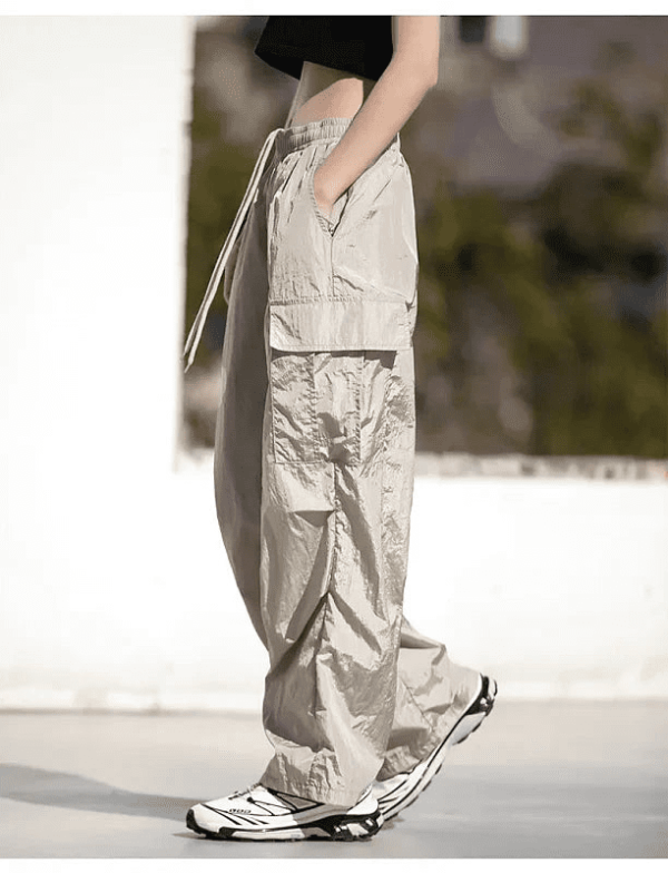 nylon parachute pants 12