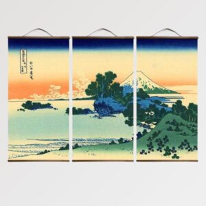 paisaje japones pintura aka machi