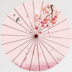 paraguas japones clasico sakura