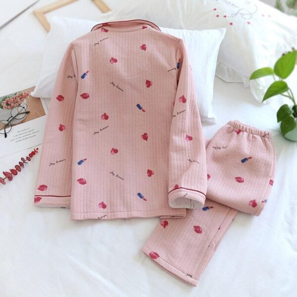 pijama japonesa en algodon grueso 5