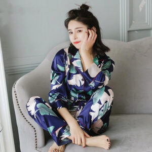 pijama satinada japonesa