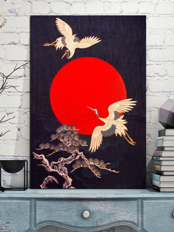 pintura japonesa sunrise 2